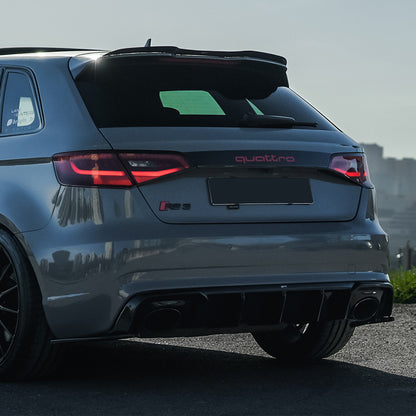 Diffusore posteriore Audi RS3 8V Sportback 2015-2016 - – Simoni Racing
