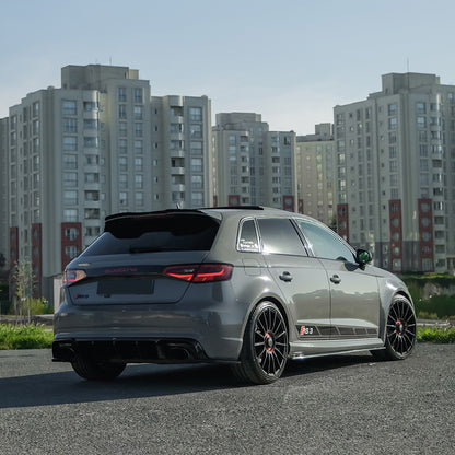 Diffusore posteriore Audi RS3 8V Sportback 2015-2016 - – Simoni Racing – foto 4