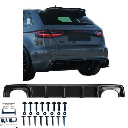 Diffusore posteriore Audi RS3 8V Sportback 2015-2016 - – Simoni Racing – foto 5