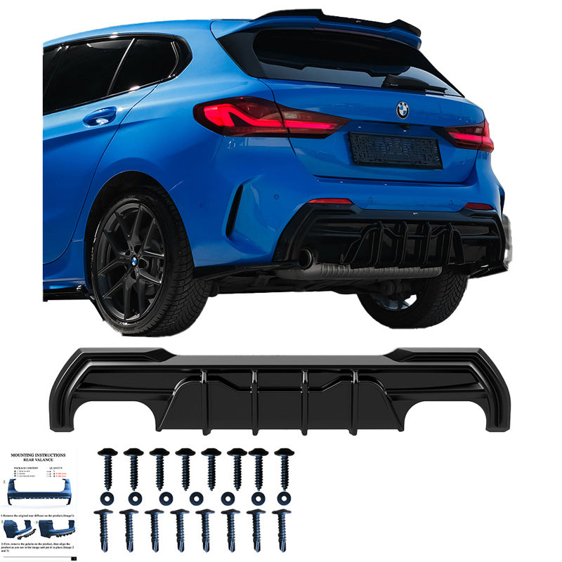 Diffusore posteriore BMW 1-Series F40 M-Pack/M135i 2019 – Simoni Racing – foto 5
