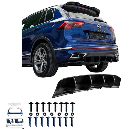 Diffusore posteriore VW Tiguan II R-Line Facelift 2020-2024 – Simoni Racing – foto 3