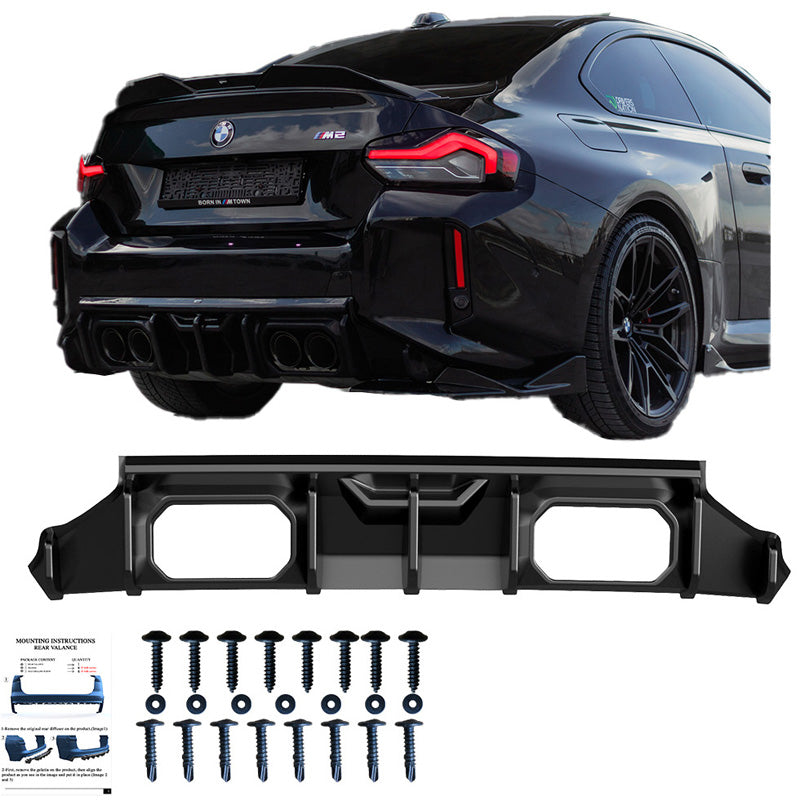 Diffusore posteriore BMW M2 G87 Coupe 2023- - – Simoni Racing – foto 3