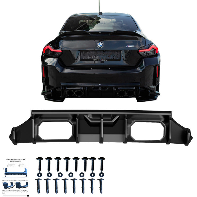 Diffusore posteriore BMW M2 G87 Coupe 2023- - – Simoni Racing – foto 4