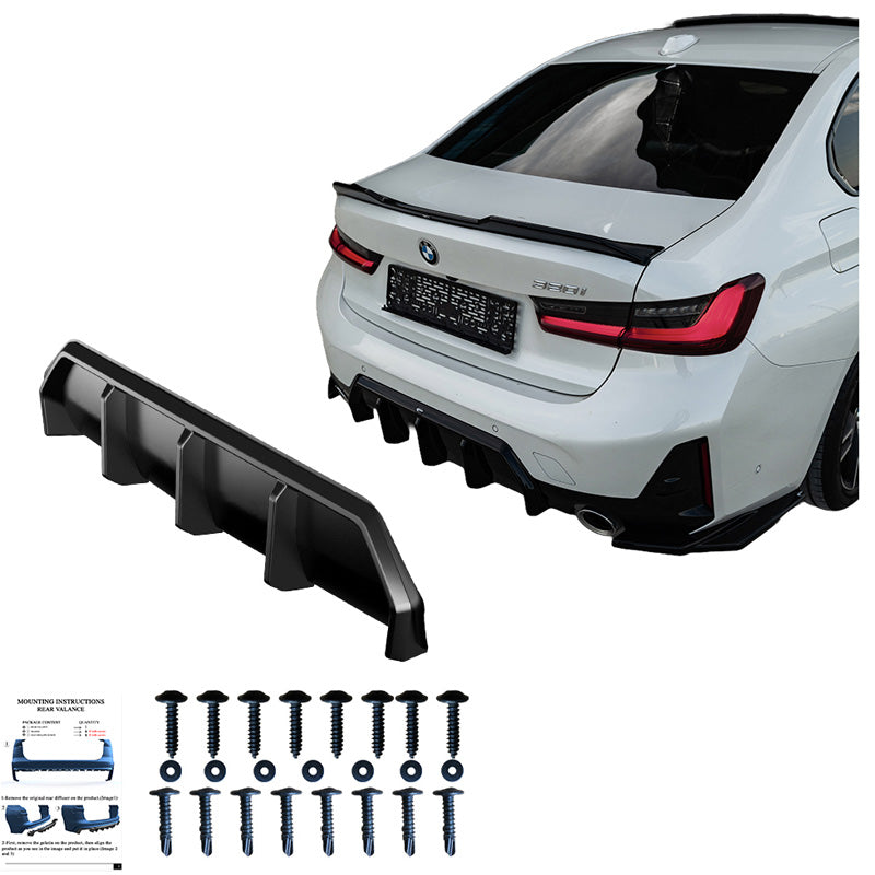 Diffusore posteriore BMW 3-Series G20/G21 M-Pack Facelift 2022 – Simoni Racing – foto 3