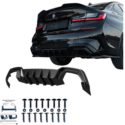 Diffusore posteriore BMW 3-Series G20/G21 M-Pack 2018-2022 – Simoni Racing – foto 3