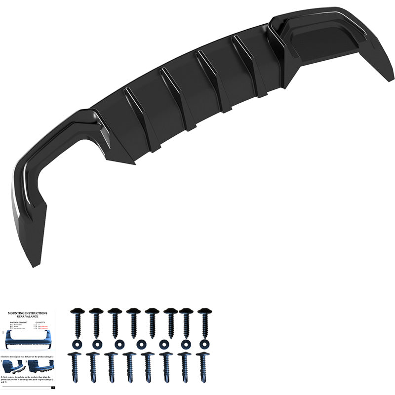 Diffusore posteriore Audi A3 (8V) Sedan Facelift 2016-2020 – Simoni Racing