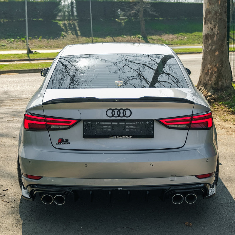 Diffusore posteriore Audi A3 (8V) Sedan Facelift 2016-2020 – Simoni Racing – foto 2