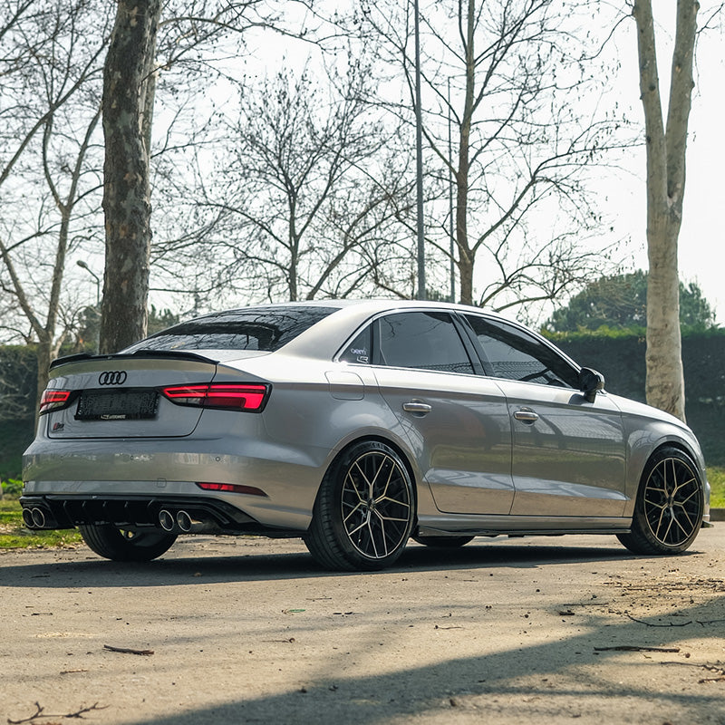 Diffusore posteriore Audi A3 (8V) Sedan Facelift 2016-2020 – Simoni Racing – foto 4