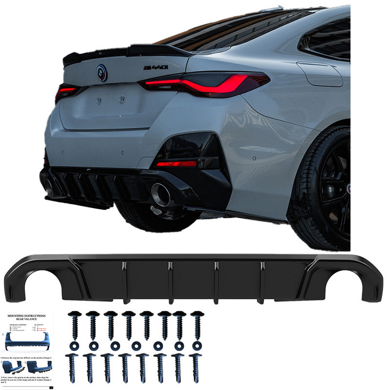 Diffusore posteriore BMW 4-Series G26 M-Pack/M440i 2021 – Simoni Racing – foto 5