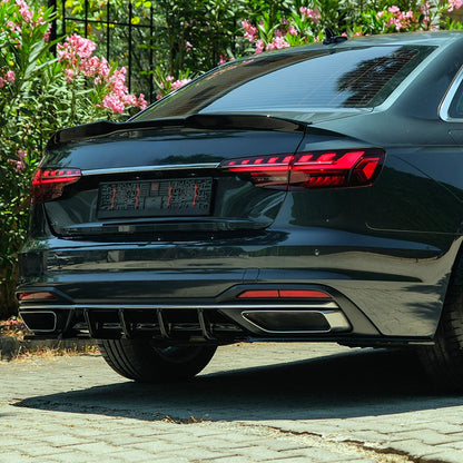 Diffusore posteriore Audi A4 (B9) Sedan/Avant Facelift 2019-2024 – Simoni Racing – foto 2
