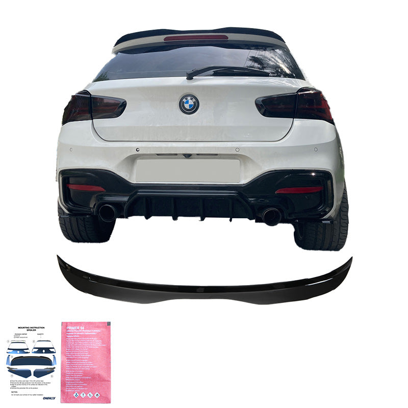 Spoiler da tetto BMW 1-Series F20/F21 M-Power Facelift 2015-2019 – Simoni Racing – foto 4