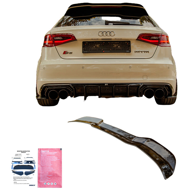 Spoiler da tetto Audi S3 Sportback 8V/8V Facelift 2013-2020 - – Simoni Racing – foto 4