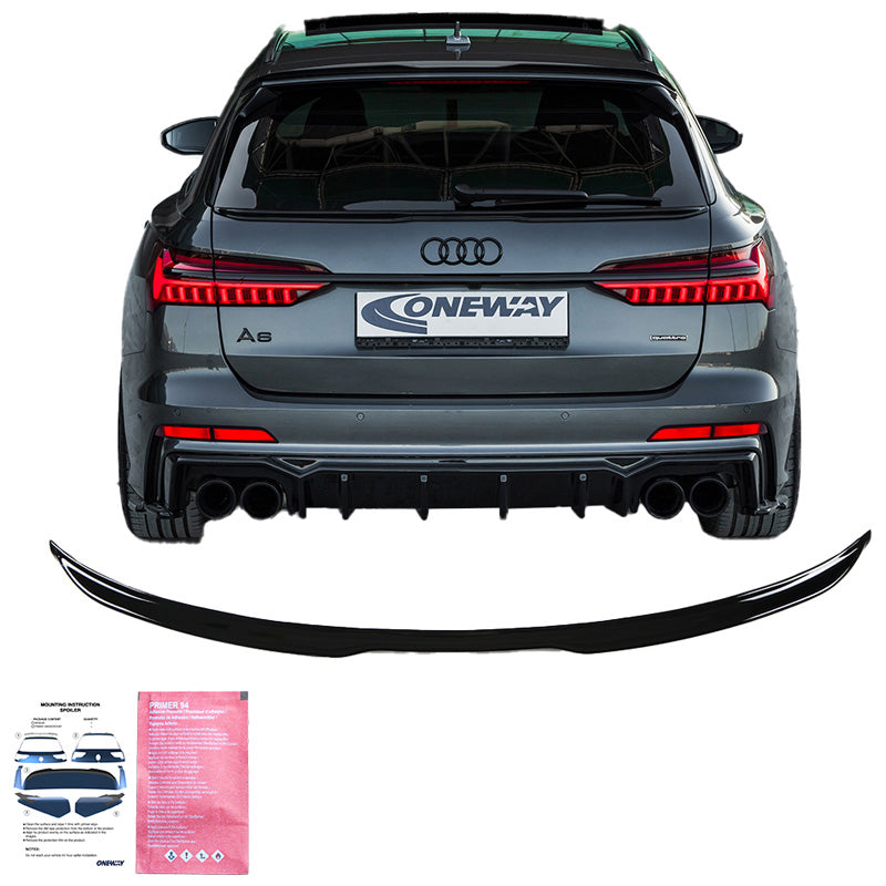 Spoiler da baule Audi A6 S-Line/S6 C8 Avant 2018- - – Simoni Racing – foto 4