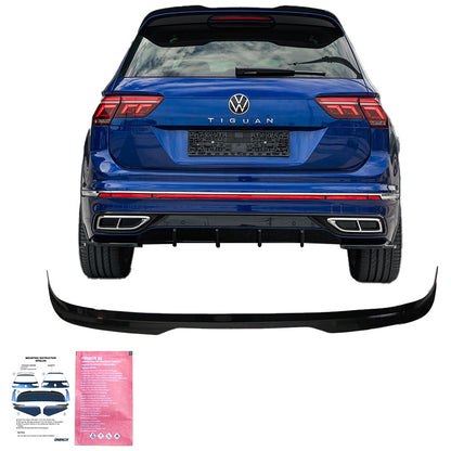 Spoiler da tetto VW Tiguan II R/R Line Facelift 2020-2024 - – Simoni Racing – foto 4