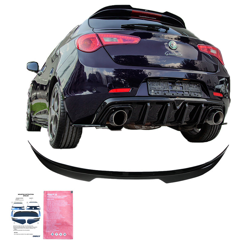 Spoiler da tetto Alfa Romeo Giulietta 2010-2020 - – Simoni Racing – foto 4