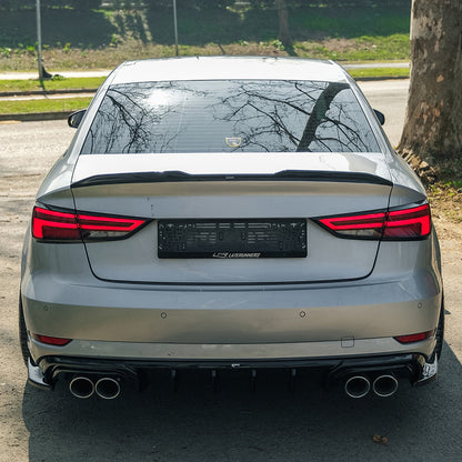 Spoiler da baule Audi A3 S-Line/S3/RS3 Sedan 8V/8V – Simoni Racing – foto 5