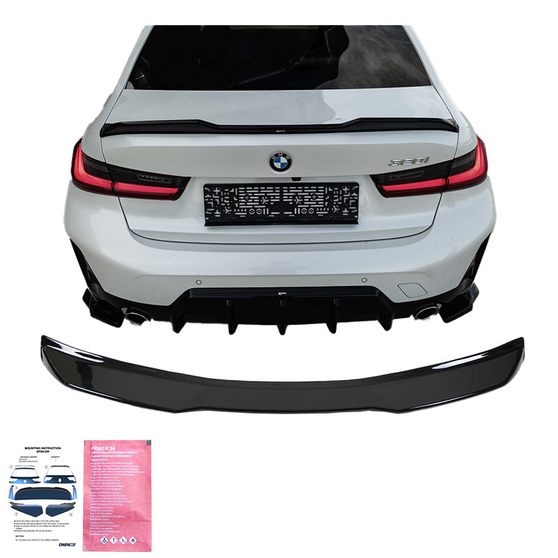 Spoiler da baule BMW 3-Series G20 Sedan M-Pack & M340i 2018-2022 – Simoni Racing – foto 4