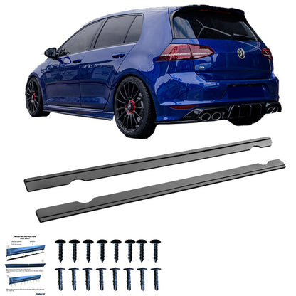 Minigonne laterali Volkswagen Golf VII HB/Variant R 2013-2016 - – Simoni Racing – foto 4