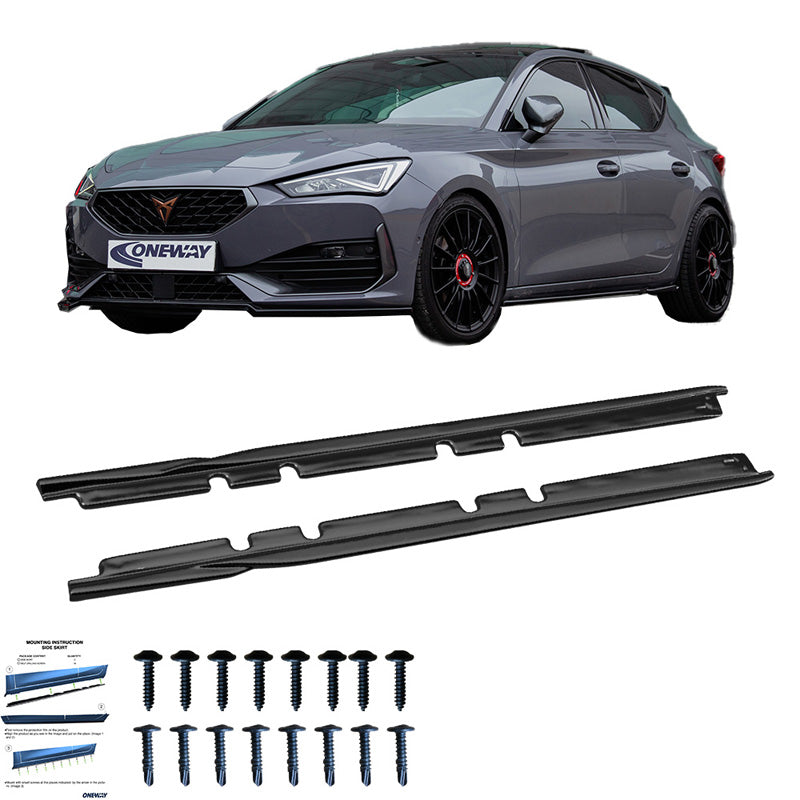 Minigonne laterali Seat Leon IV HB/ST FR & Cupra Leon HB/ST 2020 – Simoni Racing – foto 3
