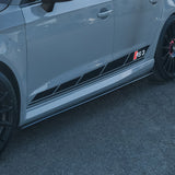 Minigonne laterali Audi RS3 8V Sportback 2015-2020 -