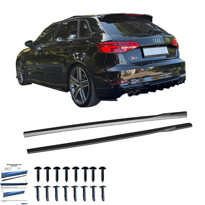 Minigonne laterali Audi S3 8V/8V Facelift Sportback 2013-2020 - – Simoni Racing – foto 4