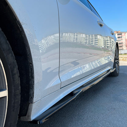 Minigonne laterali Audi A5 F5 Sportback S-Line/S5 Facelift 2019 – Simoni Racing – foto 2