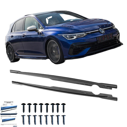 Minigonne laterali Volkswagen Golf VIII HB/Variant R 2020- - – Simoni Racing – foto 3