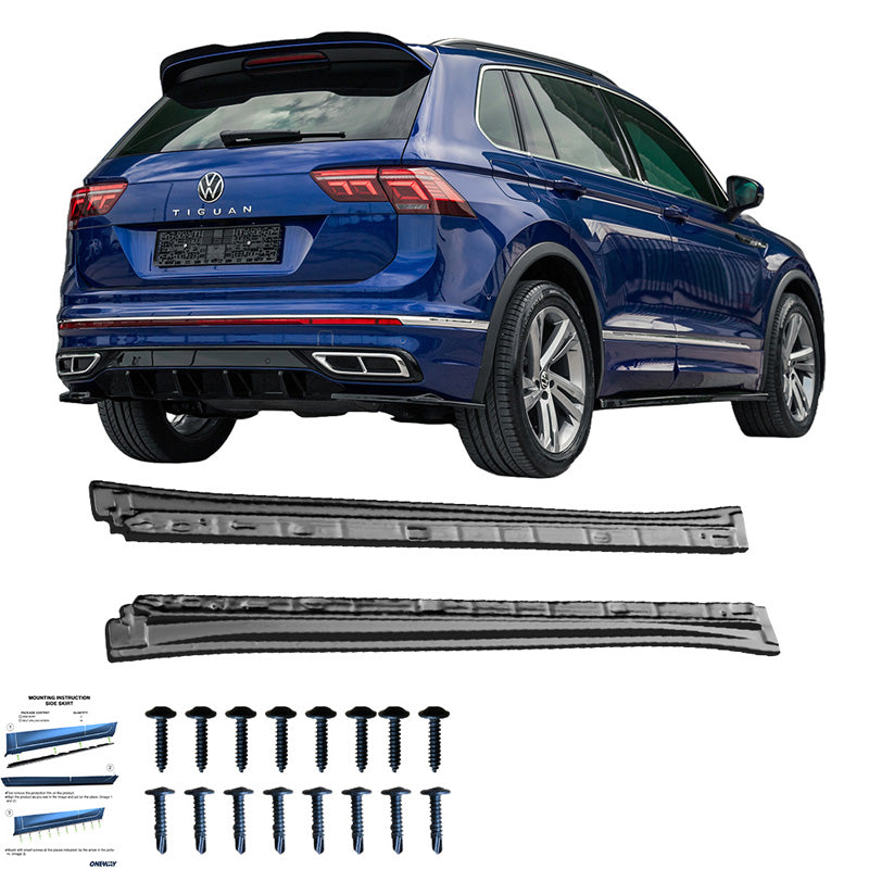 Minigonne laterali VW Tiguan II R/R-Line Facelift 2020-2024 - – Simoni Racing – foto 4