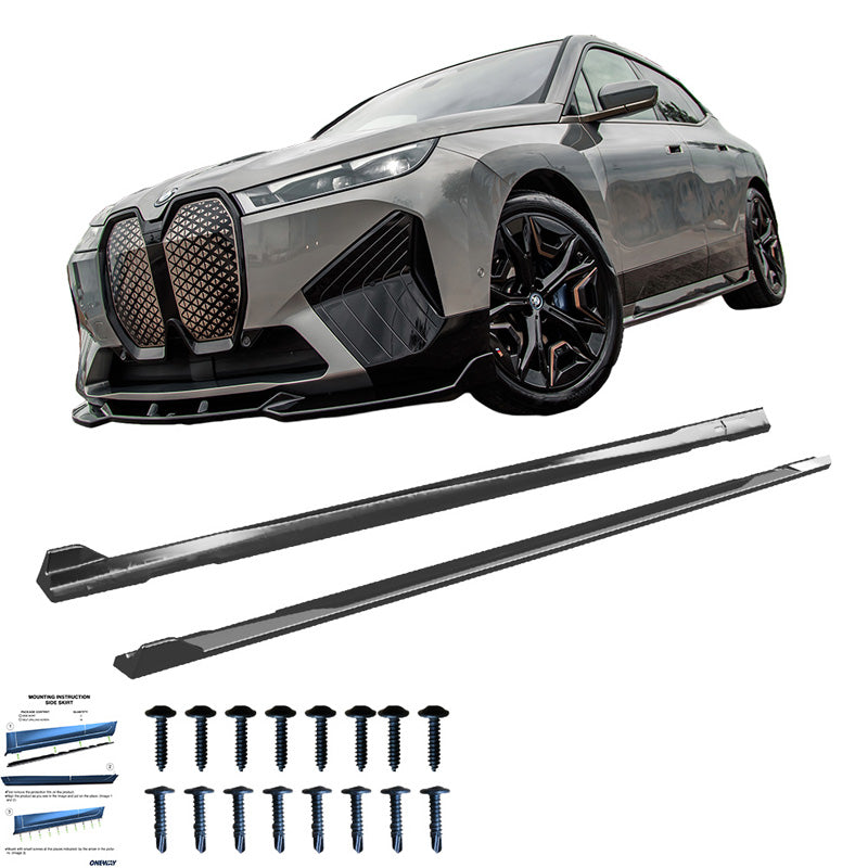 Minigonne laterali BMW iX M-Pack i20 2021- - – Simoni Racing – foto 3