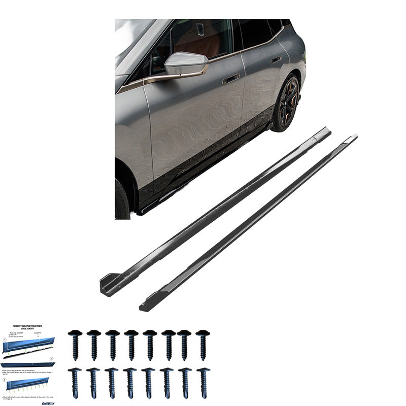 Minigonne laterali BMW iX M-Pack i20 2021- - – Simoni Racing – foto 4