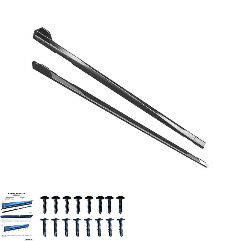 Minigonne laterali BMW iX M-Pack i20 2021- - – Simoni Racing – foto 5