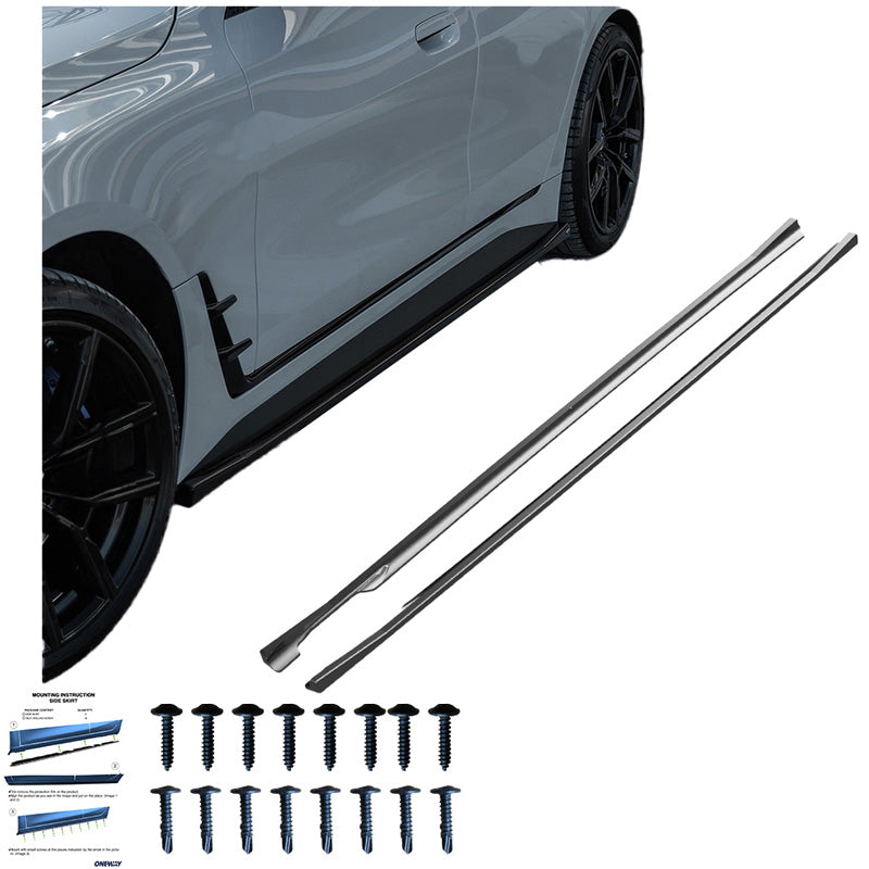 Minigonne laterali BMW i4 G26 M-Pack 2021- & 4-Series G26 M-Pack – Simoni Racing – foto 4