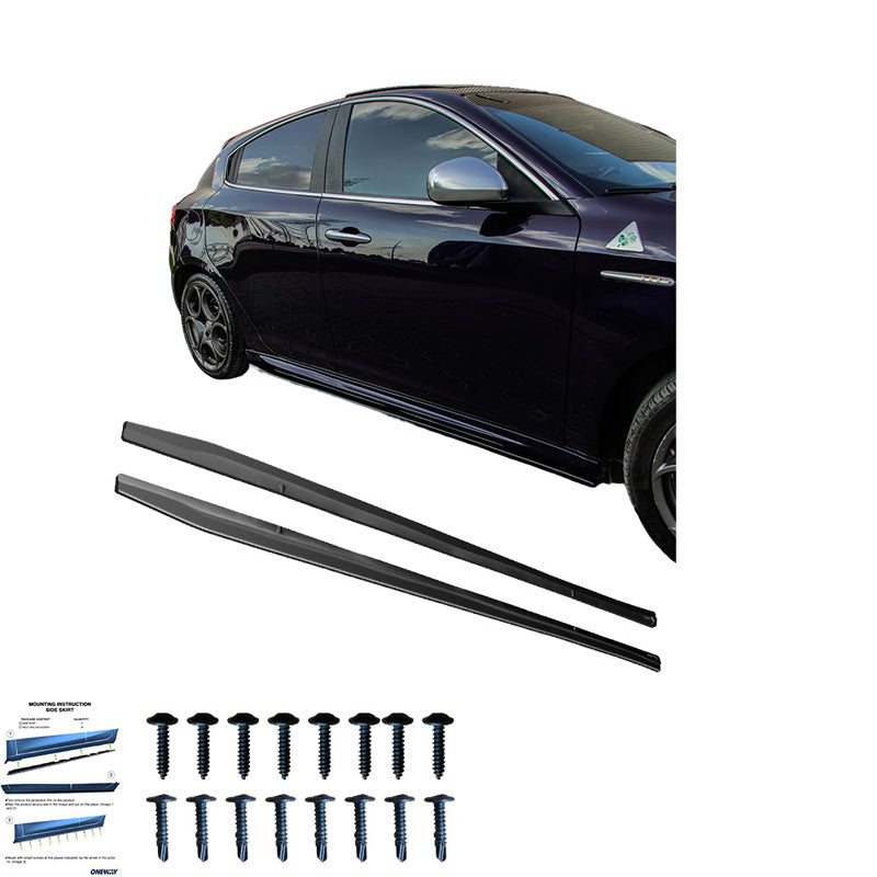 Minigonne laterali Alfa RoMeo Giulietta Sport 2010-2020 - – Simoni Racing – foto 3