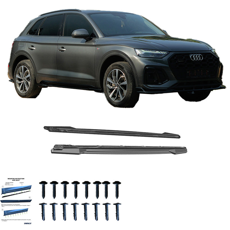 Minigonne laterali Audi SQ5 / Q5 S-Line (FY) Facelift 2020-2024 – Simoni Racing – foto 5