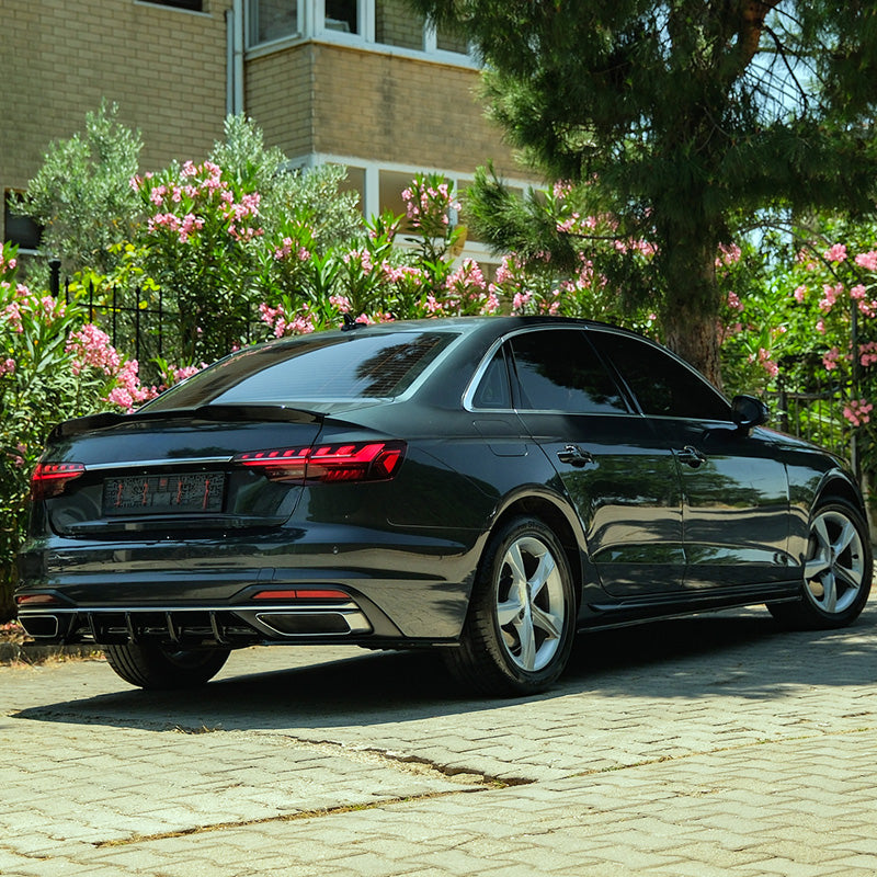 Minigonne laterali Audi A4 (B9) Sedan/Avant Facelift 2019-2024 - – Simoni Racing – foto 3