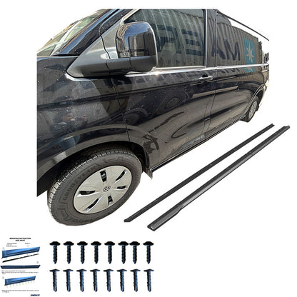 Minigonne laterali Volkswagen Transporter T7 LWB 2024- – Simoni Racing – foto 4