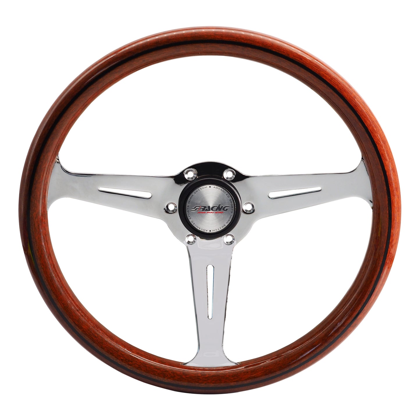 Volante classico Resia - effetto legno – Simoni Racing