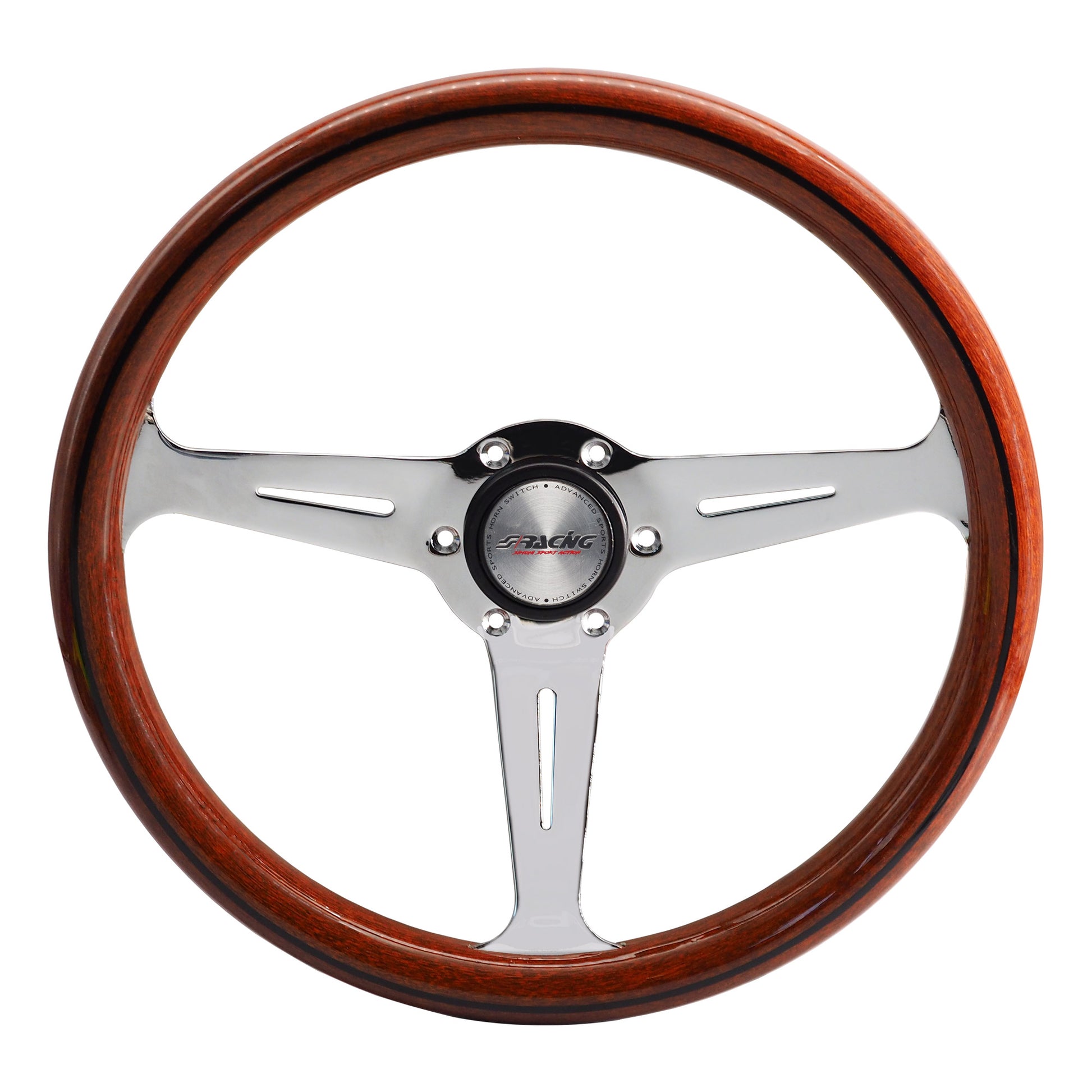 Volante classico Resia - effetto legno – Simoni Racing