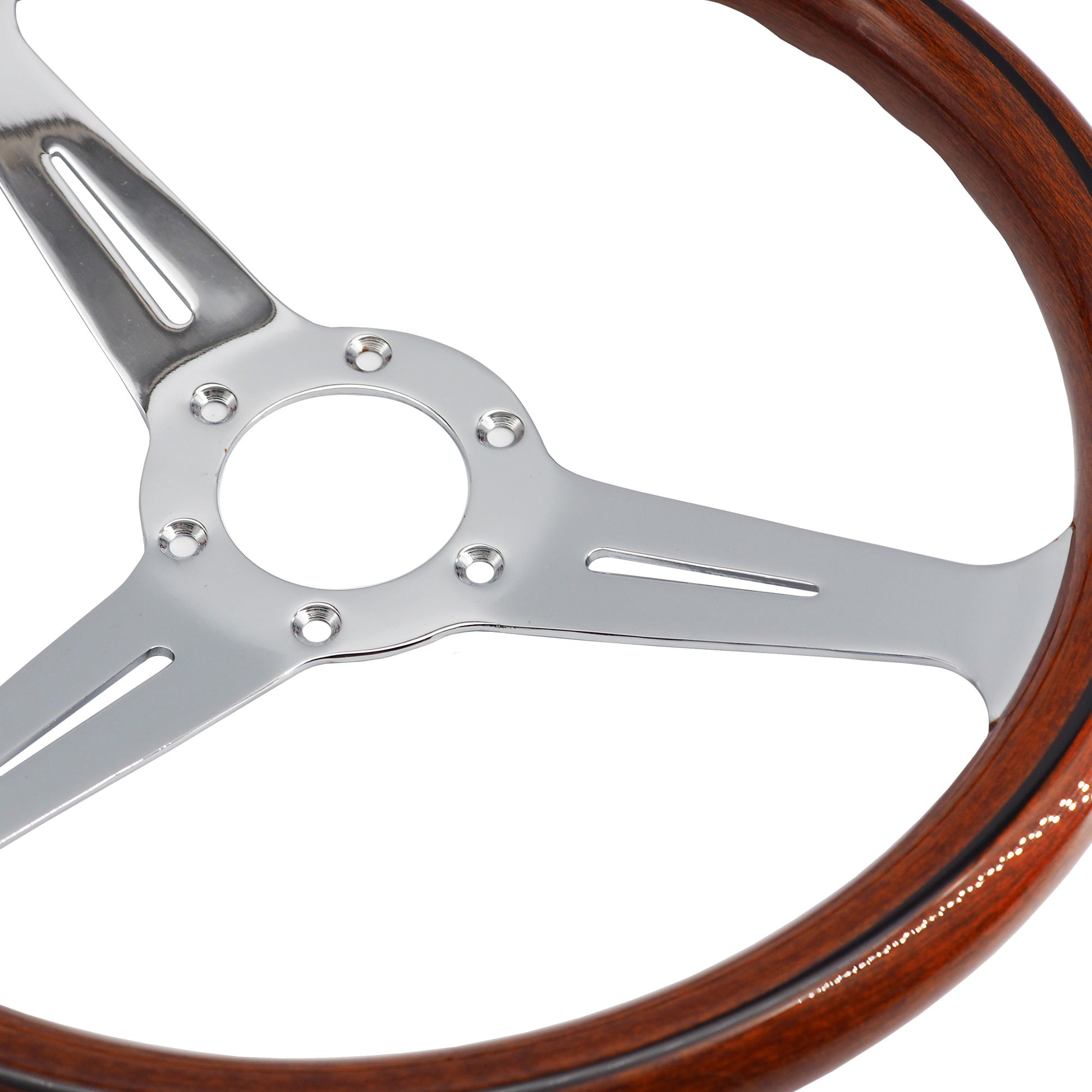 Volante classico Resia - effetto legno – Simoni Racing – foto 2
