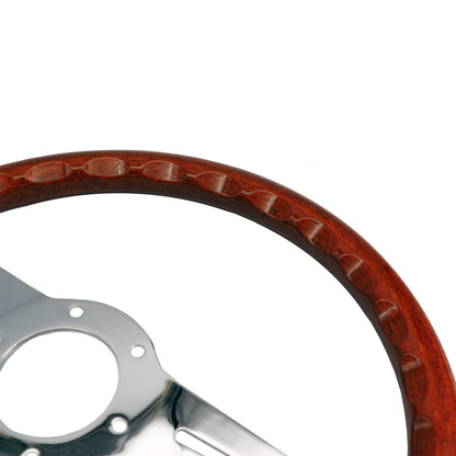 Volante classico Resia - effetto legno – Simoni Racing – foto 3