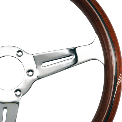 Volante classico Resia - effetto legno – Simoni Racing – foto 4