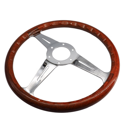 Volante classico Resia - effetto legno – Simoni Racing – foto 5