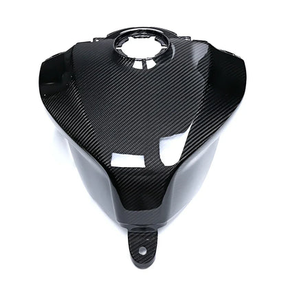 Coperchio serbatoio moto in fibra di carbonio, ricambio tuning Da300Cavalli