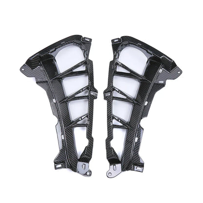 Coppia cover laterali in fibra di carbonio per moto, ricambio tuning da300cavalli