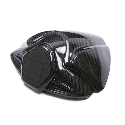 Carena moto in carbonio lucido per tuning, accessorio Da300Cavalli.