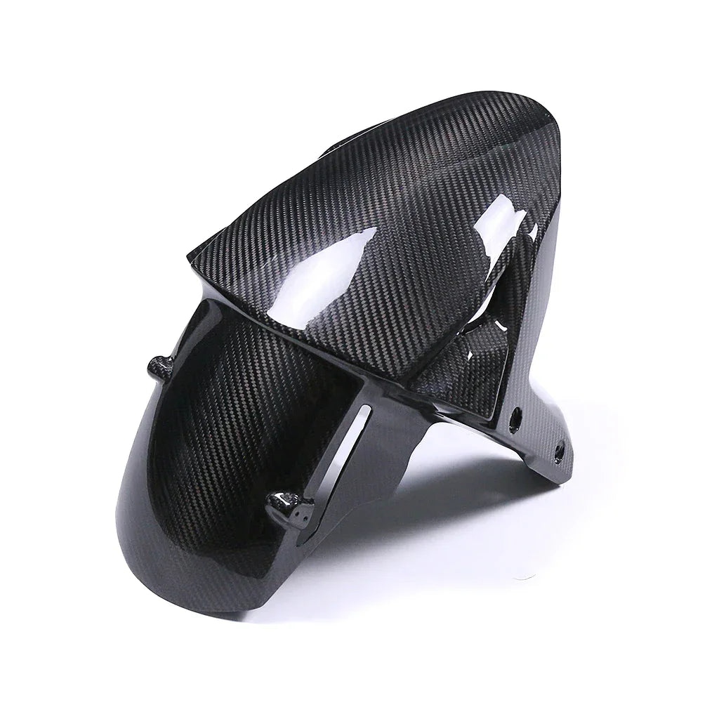 Parafango anteriore in carbonio per moto, ricambio tuning Da300Cavalli