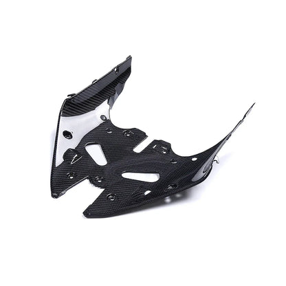 Carena anteriore in carbonio per moto, ricambio tuning Da300Cavalli