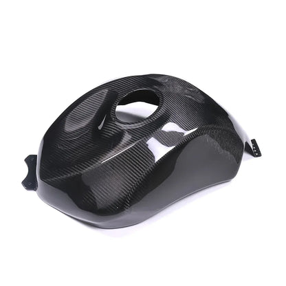 Cover serbatoio moto in carbonio, ricambio tuning Da300Cavalli, superficie lucida