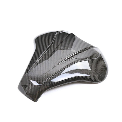 Coprisella moto in fibra di carbonio, accessorio tuning Da300Cavalli