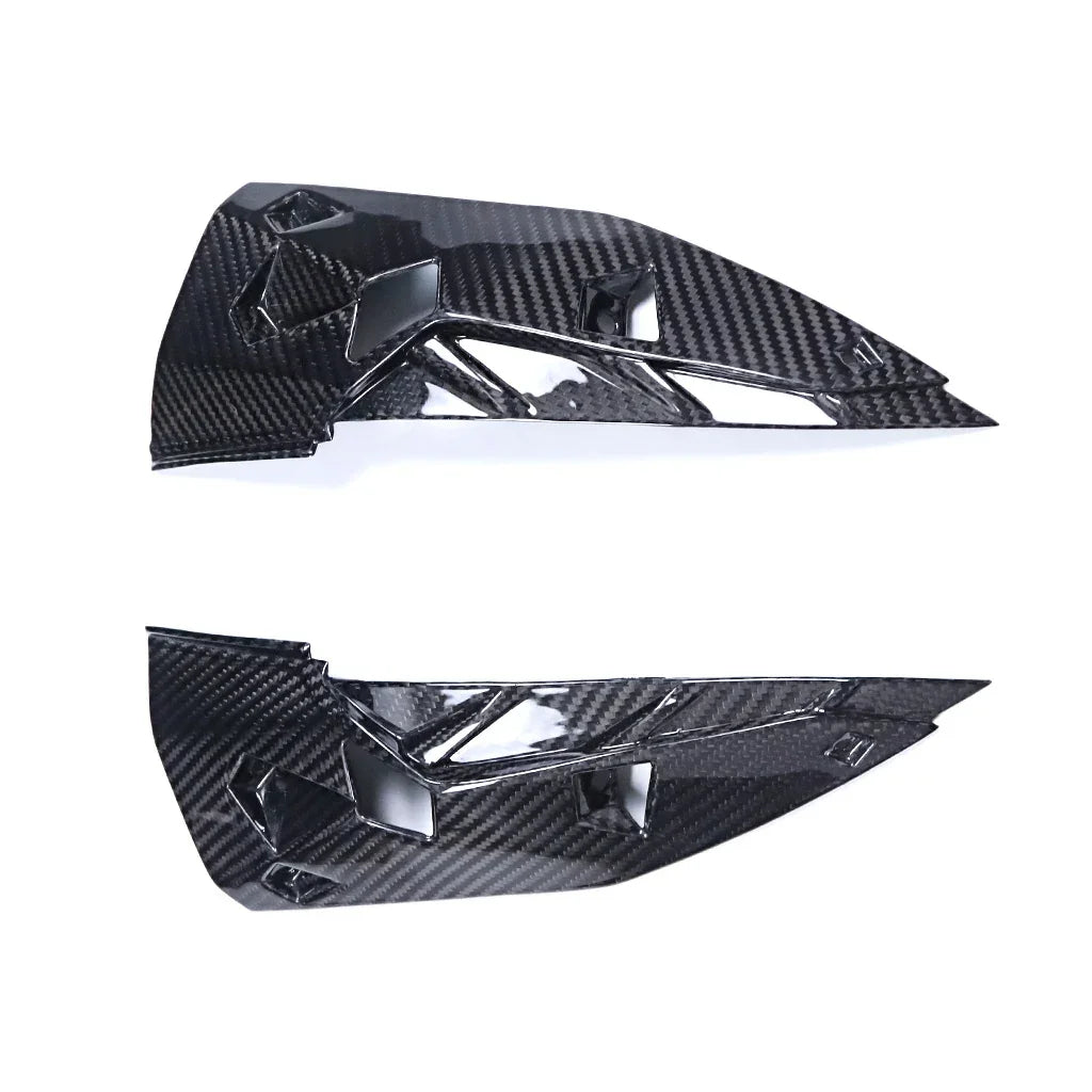 Coppia di carene in carbonio per moto, accessori tuning Da300Cavalli